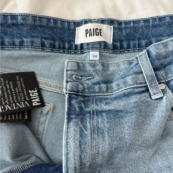 NWT Paige Sasha 32" Wide Leg Jean - Picture 4 of 6